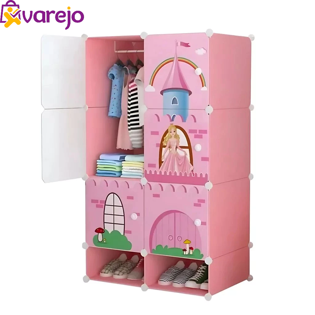 Organizador Infantil com Caixas Coloridas