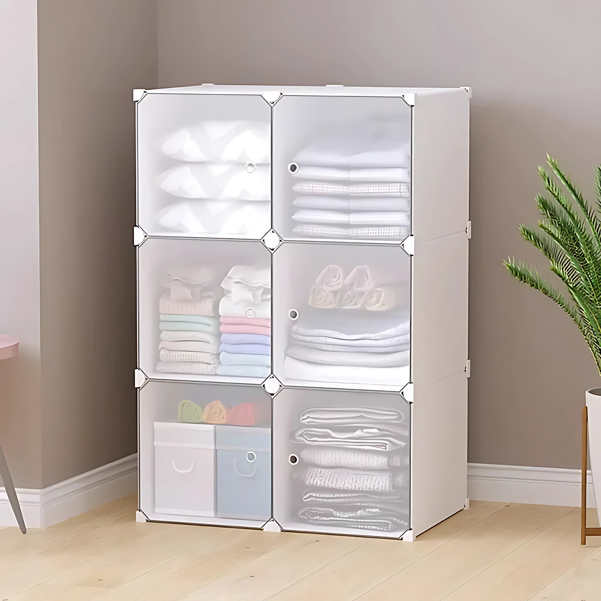 Organizador em Cubos Modular Branco - foto 3